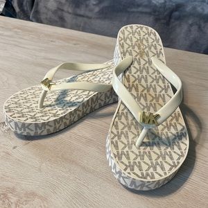 Michael Kors flip flops